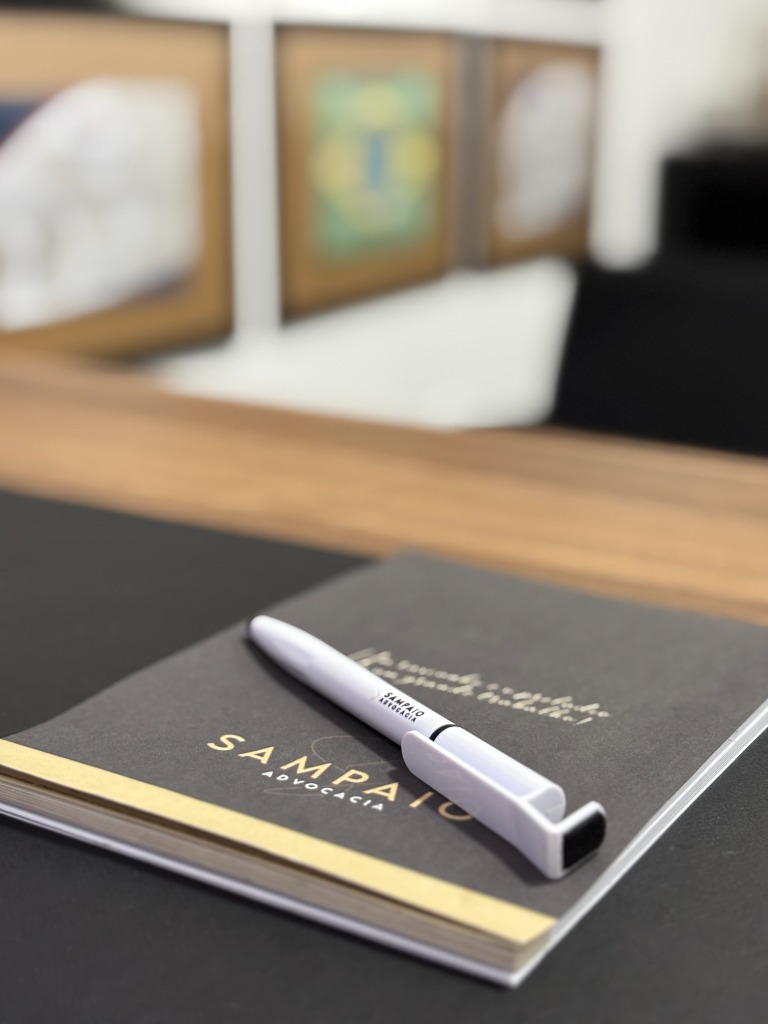 Papelaria e agendas personalizadas Sampaio Advocacia